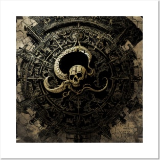 Caribbean Pirate Treasure Map Posters and Art